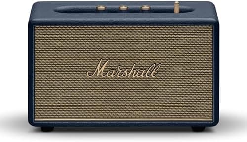 Marshall Acton III Bluetooth Home Speaker - Loud Stereo Sound with Bass and Treb...