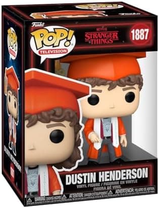 Funko Pop! TV: Stranger Things - Dustin Henderson - Collectable Vinyl Figure - G...