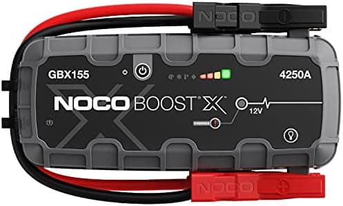 NOCO Boost X GBX155: 4250A UltraSafe Jump Starter – 12V Lithium Battery Booster ...