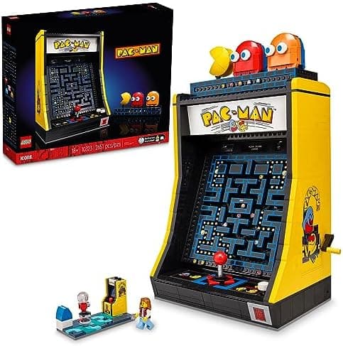 LEGO Icons PAC-Man Arcade Building Sets for Adults - Collectible Office, Shelf, ...