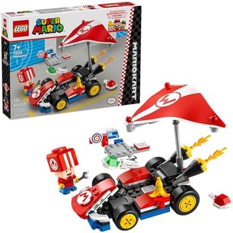 LEGO Super Mario: Mario Kart Standard Kit - Collectible Toy Building Set for Kid...